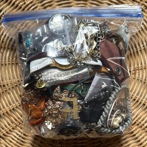 Mixed Jewelry Lot / Mystery Bag – Vintage & Modern – AS IS